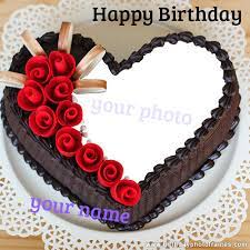Maybe you would like to learn more about one of these? Romantic And Lovely Birthday Cake With Name And Photo Edit