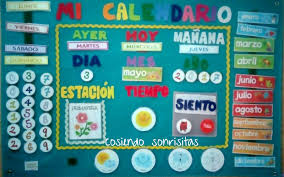 Mi Calendario Aprende De Forma Divertida El Dia De La Semana Mes Y Ano Ademas De La Estacion Del Ano Calendario Preescolar Calendario Calendario Para Ninos