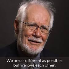 "Human beings have the capability to love each other above all  differences.", This Valentine's Day Chemistry Laureate Jacques Dubochet  shares his belief that love can overcome all.