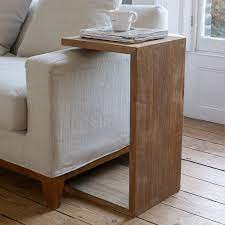 Designed with snug spaces in mind, this compact end table fits by any sofa or arm chair's side, so you have the perfect place to put down snacks, magazines, and more. Sumatra Over Arm Side Table 295 Con Imagenes Muebles De Madera Sala Muebles Hogar Mesa Auxiliar Para Sofa