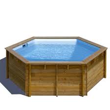 Vous garantir le bon achat, on y travaille tous les jours. Piscine Hors Sol Bois Rectangle 3 75 X 2 00 M Sunbay Lemon