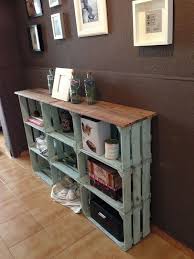 Diy Wood Crate Up Cycle Ideas And Projects Home Decor Handmade Home Decor Wood Crate Shelves