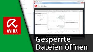 Avira free antivirus tamamıyla ücretsiz bir antivirüs programıdır. Avira Tutorial Gesperrte Dateien Offnen Deutsch Hd Youtube