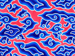 Sehingga ia menuangkan idenya dengan menggambar awan. Blaues Rot Megamendung Batik Vektor Muster 665570 Vektor Kunst Bei Vecteezy