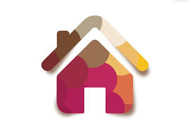 Upload your files to convert and optionally apply effects. Pink Color Flat Home Icon With Shadow Psd