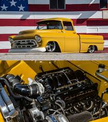 Image result for Chrome Yellow 1957 GMC