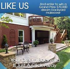 Enter To Win A Backyard Makeover Facebook Giveaway Backyard Makeover Backyard Dream Backyard