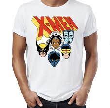 Classic White X Men T Shirt T Shirt Marvel Official Mens Tshirts Shirts Quality T Shirts