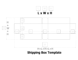 Length x width x height. Cardboard Box Template 7 Steps Instructables