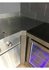 Curved or corner outdoor kitchens; Grillmaster Corner Module Bbqs R Us