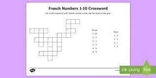 We did not find results for: French Crossword 1 10 Numbers Teacher Made