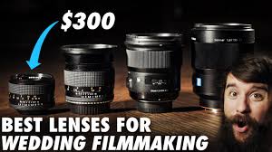 50 mm prime lens if you can't afford 85 mm prime lens. My Favorite Lenses For Wedding Filmmaking Youtube