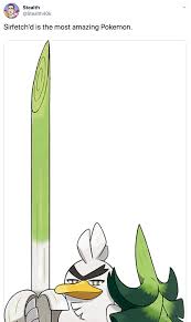 Unfortunately, those who own pokemon shield won't be able to get these new species without trading because its. Pokemon Fans Are Obsessed With Sirfetch D The Long Awaited Farfetch D Evolution