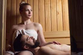 Sex in a sauna