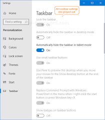 You must be signed in as an administrator to be able to do the steps in. How To Disable Or Lock All Taskbar Settings In Windows 10 Password Recovery