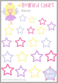 symbolic free printable weekly reward chart kids free