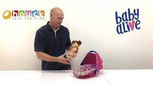 Baby Alive Doll Car Seat With Canopy Youtube