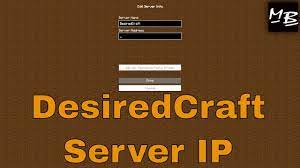 A minecraft dedicated ip means that you will be able to access minecraft on the standard port 25565on your minecraft server (thus removing the need of putting in an additional port when connecting). Minecraft Desiredcraft Server Ip Address Youtube