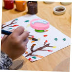 6 Pcs Painting Sponge Seal DIY Painting Sponge Stamps Children Doodle  Graffiti Tool