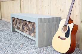 2 1/2 sheets of 3/4″ material, either mdf or plywood. Outdoor Wood Storage Bench 3x3 Custom