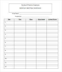 Here comes a collection of 15 free employee work schedule templates to help anyone rescue the situation where he/she doesn't know how to create one such schedule. Monthly Rota Template Business Form Templates