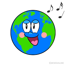 Planet earth cartoon 1 of 198. Free Singing Earth Cartoon Image Charatoon