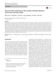 Coskata's technology reformed methane into syngas with a h2:co ratio of between 2:1 and 3:1, followed by fermentation of this syngas to ethanol. Pdf Plant Cell Culture Technology In The Cosmetics And Food Industries Current State And Future Trends