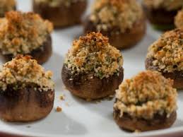 Stuffed mushrooms with cornbread stuffing a delicious option for a thanksgiving appetizer or side dish. 11 Stuffed Mushroom Recipes For Thanksgiving Thanksgiving Recipes Menus Entertaining More Food Network Food Network
