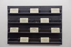 Free shipping on orders over $25 shipped by amazon. Business Card Holder 20 Slot Display Wall Mount Black Sku 1610