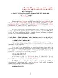 Check spelling or type a new query. Model Act Constitutiv