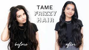 How To Get Rid Of Frizzy Hair | 5 Tips - Youtube
