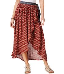 american rag womens printed maxi skirt