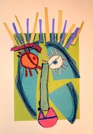Check spelling or type a new query. Picasso Art Lesson Collage Mixed Media Portrait Crayons Colored Paper Cubism Elementary Art Projects Art History Lessons Kindergarten Art Projects