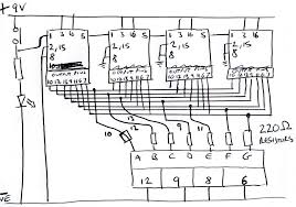 Application of bcd to display decoder . 4 Digit 7 Segment Cc All Digits Count The Same Number Electrical Engineering Stack Exchange