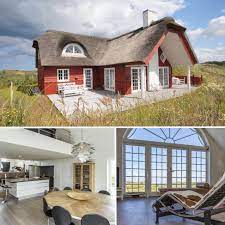 tolles ferienhaus auf einem dunengrundstuck 2 hunde durfen sie mitnehmen danemark urlaubmithund rodhus haus mieten urlaub ferienhaus