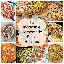 15 Outrageously Delicious Homemade Pizza Recipes Pizza Recipes Homemade Yummy Homemade Pizza Homemade Pizza