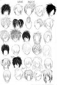 Wild Hair Drawings Manga Hair Manga Drawing