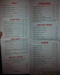 Menu Of Liu S Garden In Rochester Nh 03867