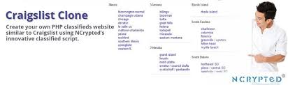 Create Classified Website Using Craigslist Clone Script By Ncrypted Online Marketing Website Online Service