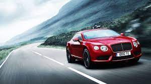 Red Bentley Car Hd Desktop Wallpaper Bentley Continental Gt Bentley Continental Bentley Wallpaper