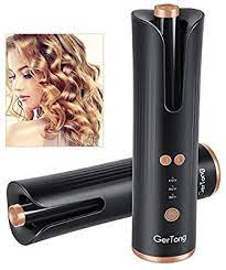 Amazon Com Automatic Curling Iron Cordless Hair Curler With 3 Temperature Fast Heating And Intelligen Automatic Curling Iron Hair Curlers Curls For Long Hair