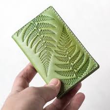 Shop for women's business card cases at amazon.com. Light Green Leather Business Card Holder Small Women S Etsy