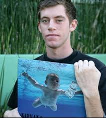 I said to the photographer, 'let's do it naked,' he said. The Baby On The Cover Of Nirvana S Nevermind Posing With The Album In 2015 Damnthatsinteresting