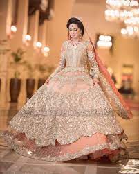 Pakistani wedding & party embroidery dresses | designer wedding dresses collection 2018 and 2019. New Pakistani Bridal Dress In Light Colours 2018 19 Bridal Pakistanibridal Bridaldress Pakistani Bridal Dresses Bridal Dresses Pakistan Indian Bridal Dress