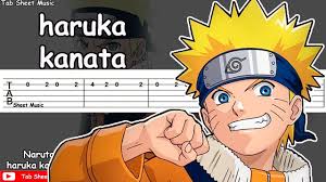 Naruto Op 2 Haruka Kanata Guitar Tutorial Youtube