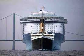 Freedom Of The Seas Vs Allure Of The Seas Size Comparison Titanic Vs Allure Of The Seas Cruise Ship Titanic Rms Titanic Cruise Ship