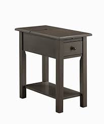 One Source Living Side Table With Charging Station In Bru Https Www Amazon Com Dp B01msh5tcr Ref Cm Sw R Pi Dp U End Tables End Tables With Storage Table