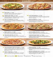 Below are the latest california pizza kitchen menu prices. California Pizza Kitchen De Bangalore Carte