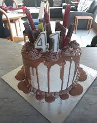 Chocolate Birthday Cakes For 21 Year Old Female 41st Birthday Cake Chocolate Overload Cake 41st Birthday Birthday Cake