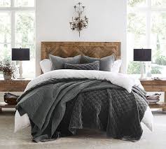 • box spring is required, standard profile 9 recommended. Hensley Reclaimed Wood Bed Pottery Barn Luxurious Bedrooms Rustic Bedroom Modern Bedroom